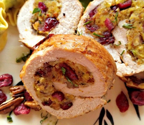 This cranberry pecan stuffed pork tenderloin is a perfect choice for a busy weeknight OR a special occasion. thegardeningcook.com