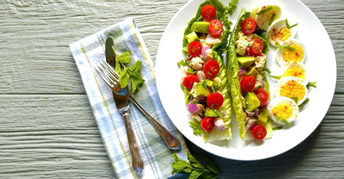 tuna lettuce wraps