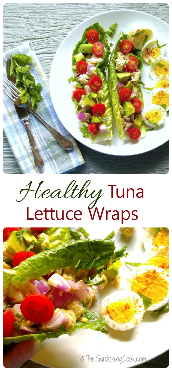 These healthy tuna lettuce wraps make a perfect low carb meal for busy back to school nights. #OnlyAlbacore #CG @bumblebeefoods