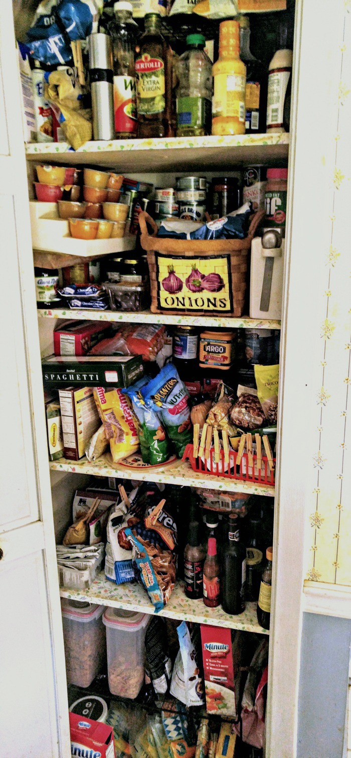 My pantry was jam packed and it was impossible to find anything in it!
