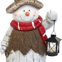 Woodsy Snowman door decoration