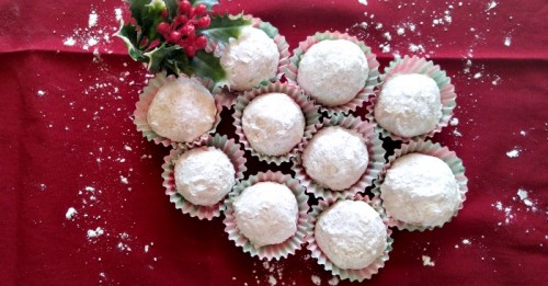 Lemon Snowball Cookies
