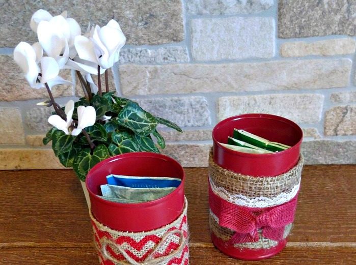 Add tea bags to the jars