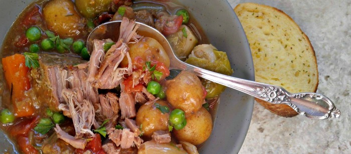 Fork tender old fashioned beef stew