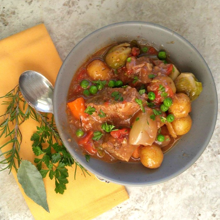 This fork tender old fashioned beef stew is made just the way Momma made it! Rich and savory with big chunks of meat and vegetables are the ultimate comfort food.