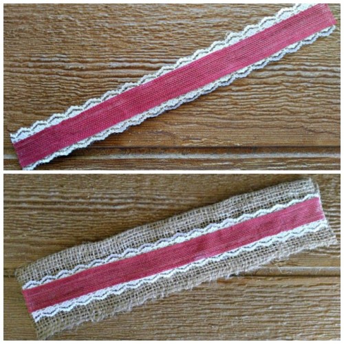 Make the lace Ribbon