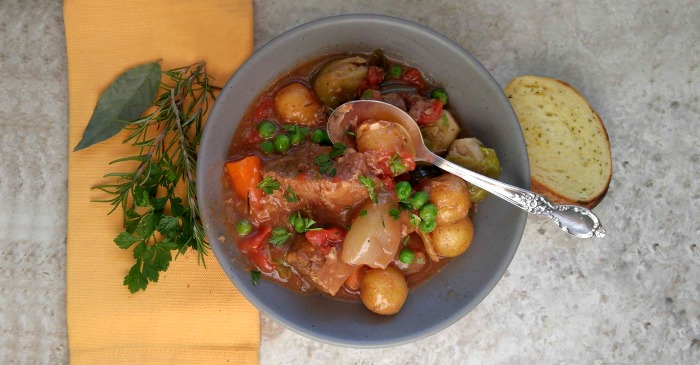 This fork tender old fashioned beef stew is made just the way Momma made it! Rich and savory with big chunks of meat and vegetables are the ultimate comfort food.