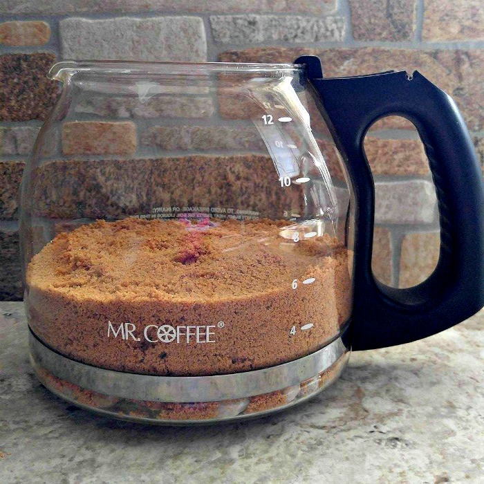 Add a thick layer of sand.