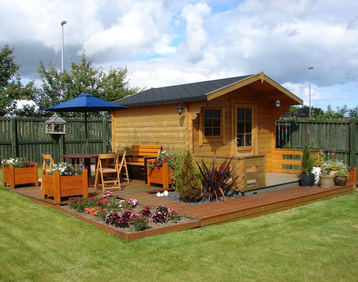 Coordinate your planter boxes to match the Garden Shed.
