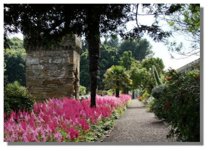 Astible as a border in Culzean Castle in Ayrshire, Scotland.