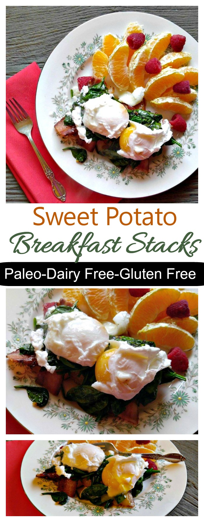 These sweet potato breakfast stacks have amazing layers of hearty flavor that will keep you full (and satisfied) until lunch time.