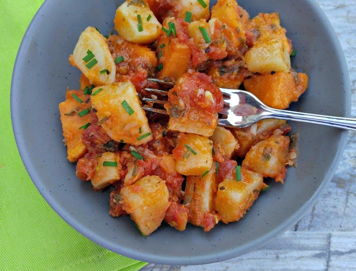 take a bite of these Italian sweet potatoes