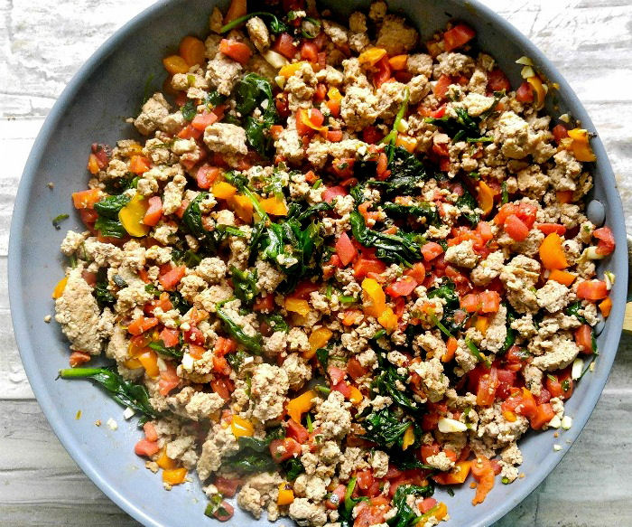 ground turkey filling