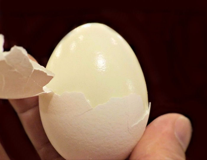 Hard boiled eggs