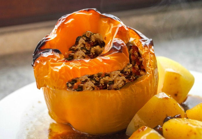 turkey stuffed peppers