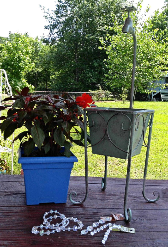 Supplies for my water spout planter