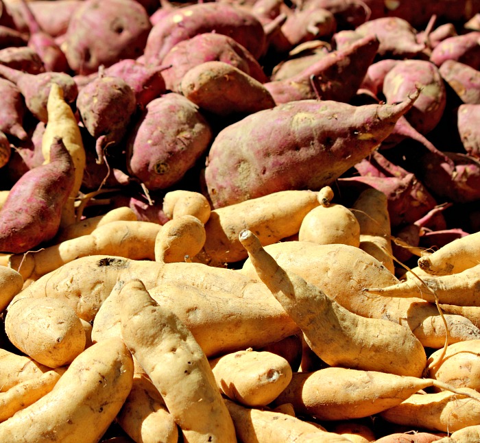 sweet potatoes come in more than just one color