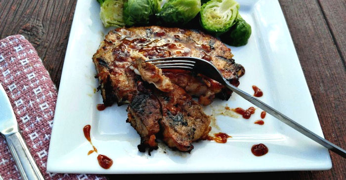 Take a bite of these paleo grilled pork chops.