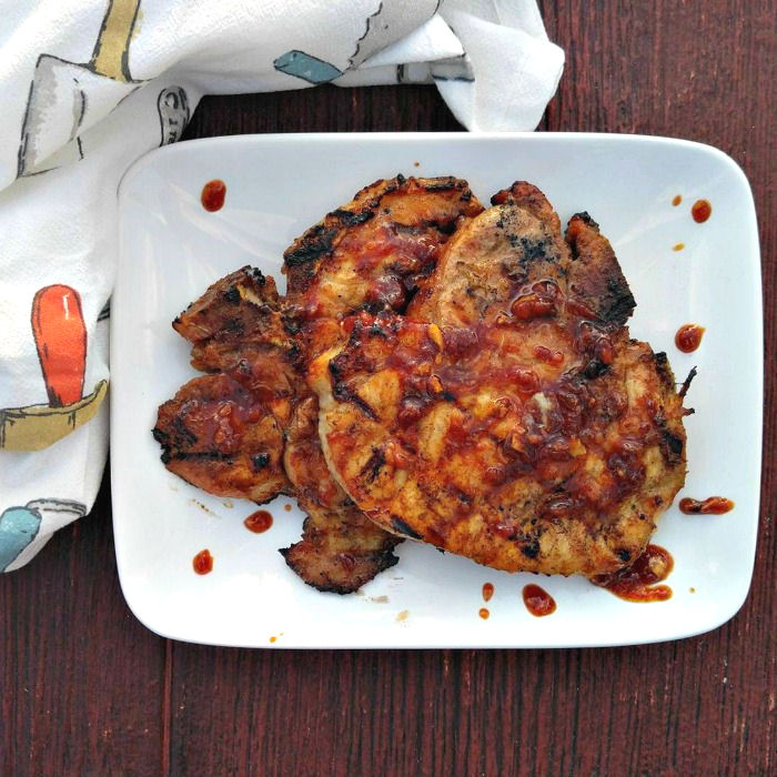 Paleo Grilled Pork Chops