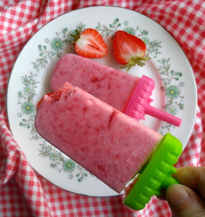 Take a bite of these yogurt pops