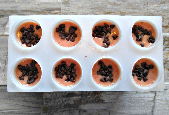 Adding chocolate Chips