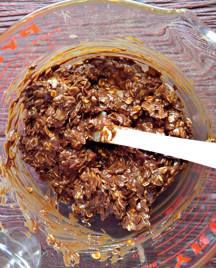 Nut butter cookies batter