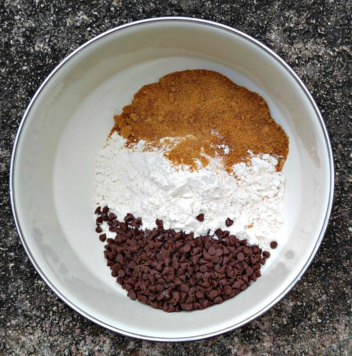 Gluten free flour, coconut sugar and soy free chocolate chips