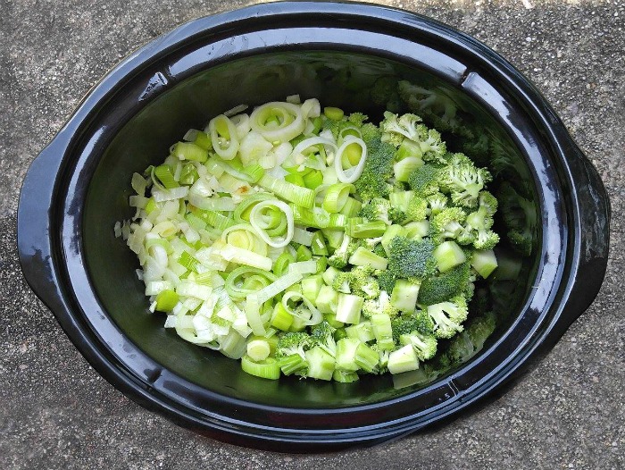 Onions, leeks and broccoli 
