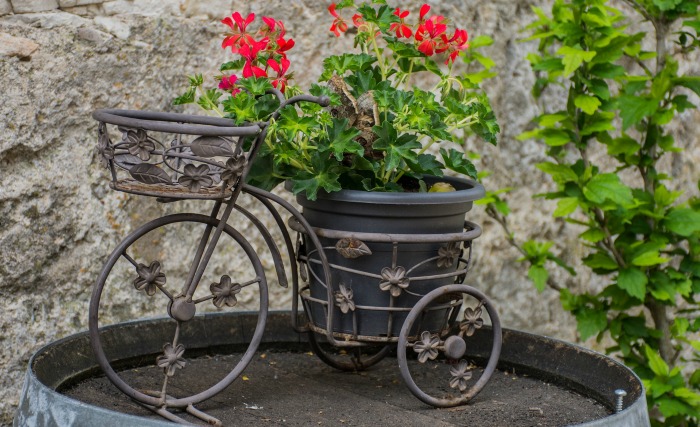 mini bicycle planter mini bicycle planter