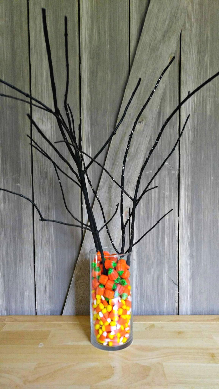 Add a layer of candy pumpkins