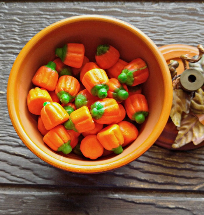 Fill the pumpkin with candy