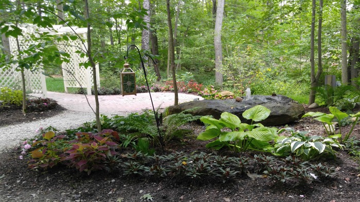 Shade gardens and walkways