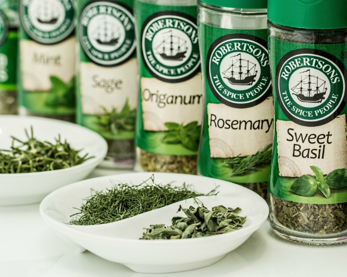 Fresh and dried herbs