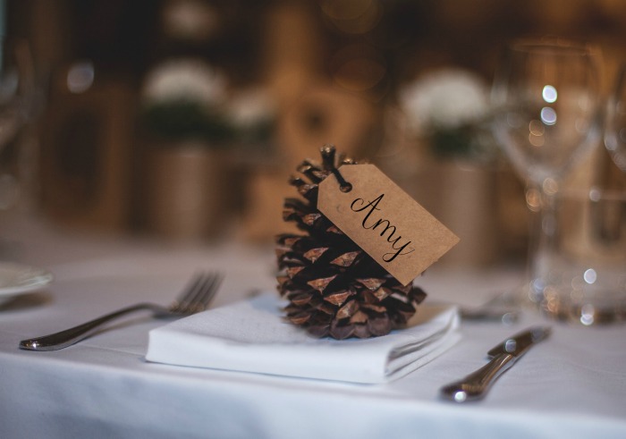 Thanksgiving name card