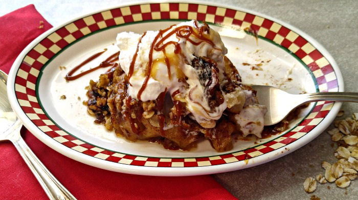 tasting the hasselback baked apples