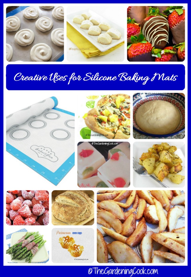 Creative uses for silicone baking mats