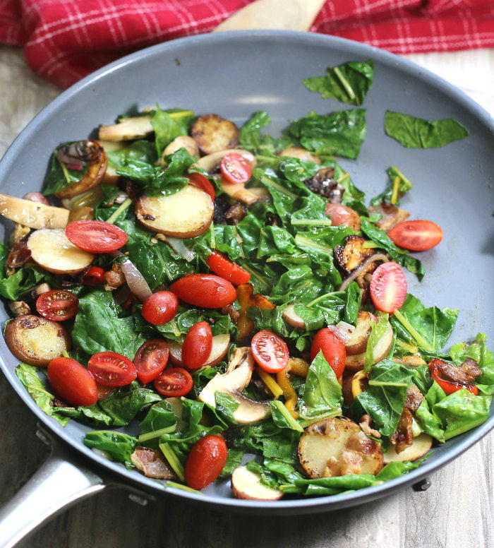 Swiss chard skillet 