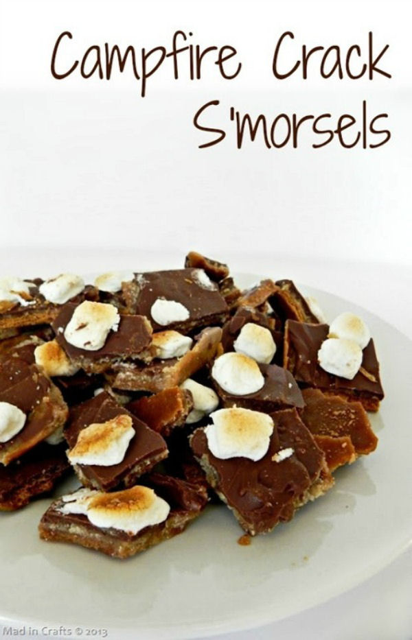 Campfire Crack Smorsels from Mad in Crafts