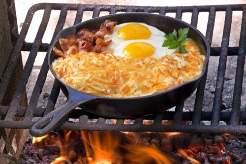 Corn beef and hashbrowns from KOA blog