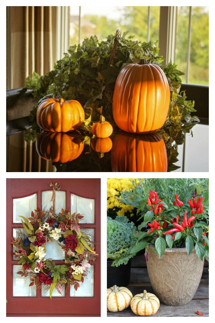 These fall home decor ideas use natural garden elements to welcome autumn