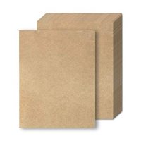 Brown Kraft Paper - 48-Pack Letter Sized Stationery Paper, 120GSM, Perfect for Arts, Crafts, and Office Use, 8.5 x 11 Inches