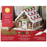 Wilton Build-it-Yourself Gingerbread Cabin Decorating Kit