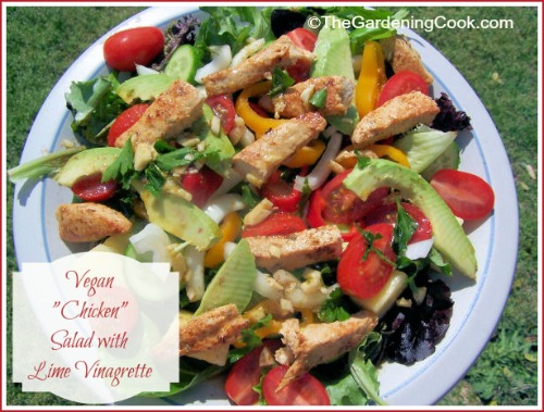 Tropical Salad with Cilantro Lime Vinaigrette
