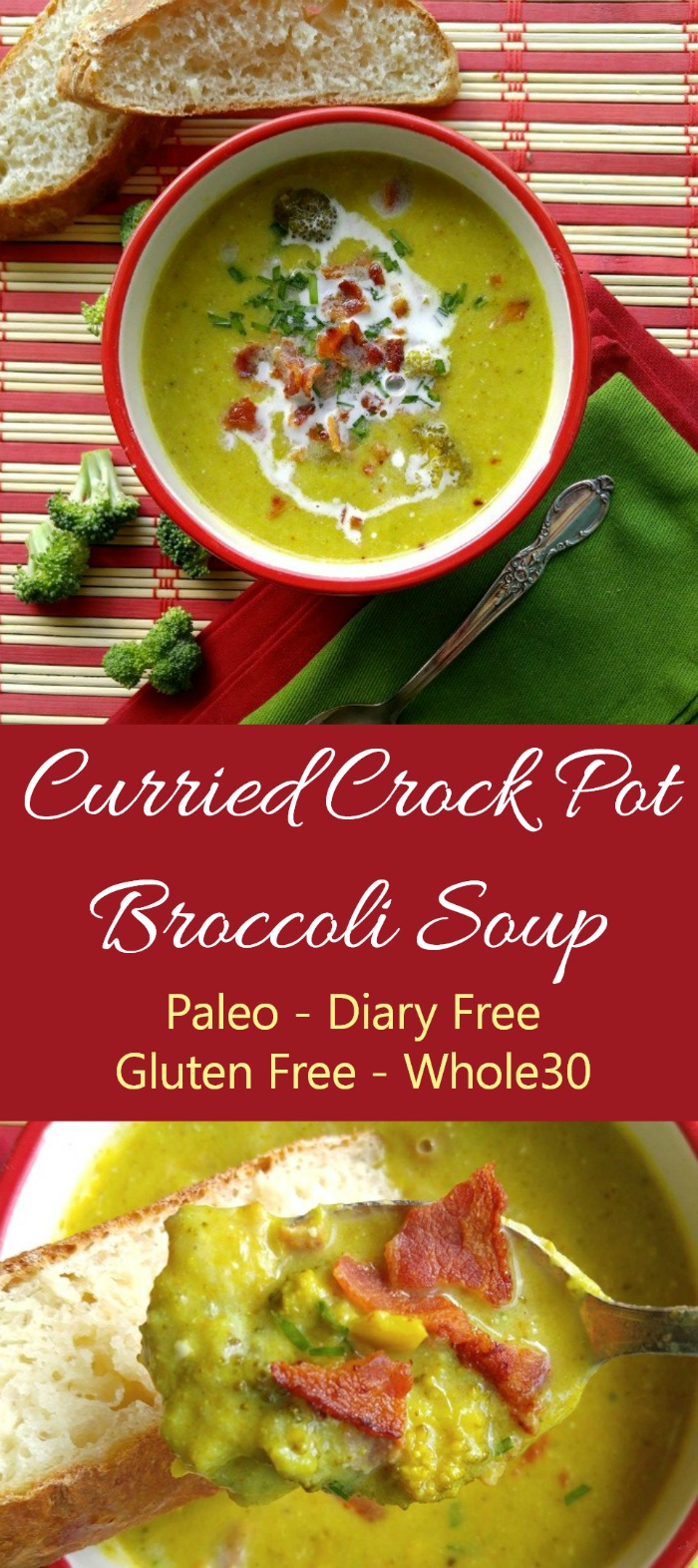 Crock Pot Broccoli Soup