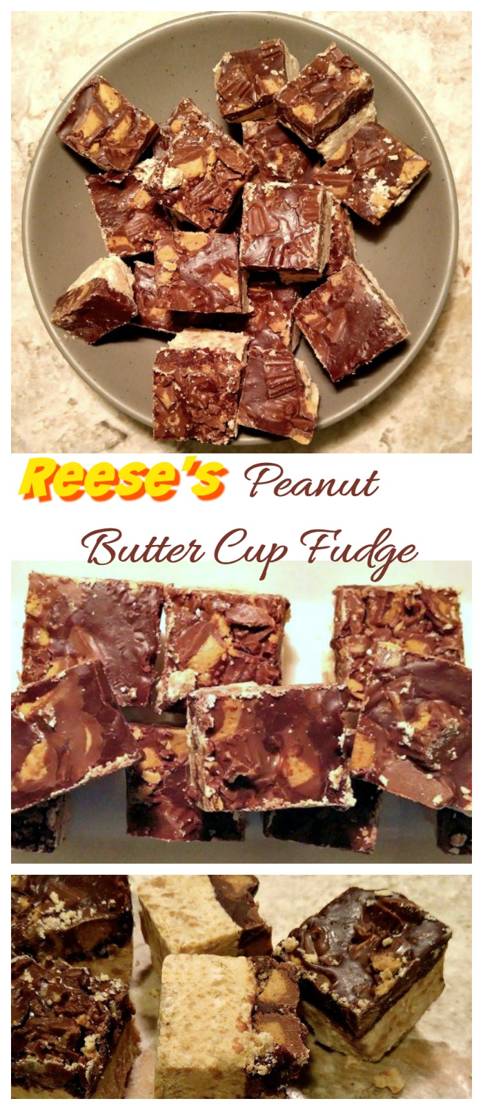 Reese's Peanut Butter Cup Fudge