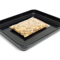 Eve's Garden Bonsai Humidity Drip Tray 8"x10" with Pebbles Eco friendly material, stronger, more durable, classier than plastic trays Overall size 8"x10" to fit a 6.75"x8.75" on the bottom of your pot