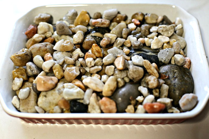 Bonsai pebble tray