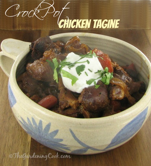 Crock Pot Chicken Tagine