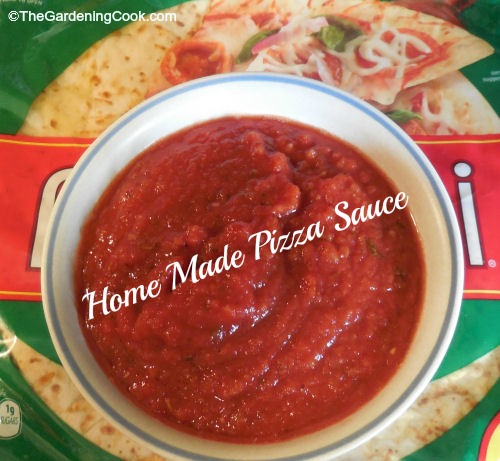 Homemade Pizza Sauce.