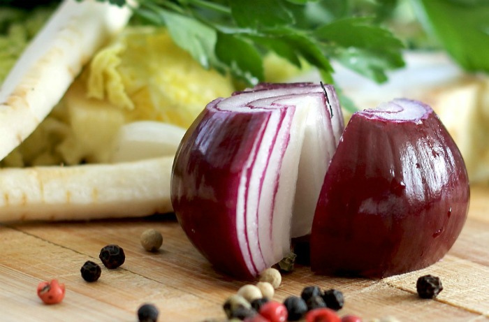 Red onions are best used in raw dishes